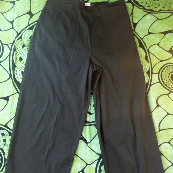Vintage Talbots Black Stretch  Pants Size 8 - Picture 4 of 13